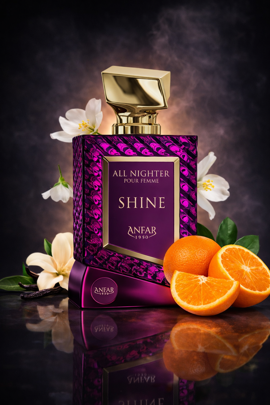 "✨ All Nighter Shine by Anfar – Extrait de Parfum