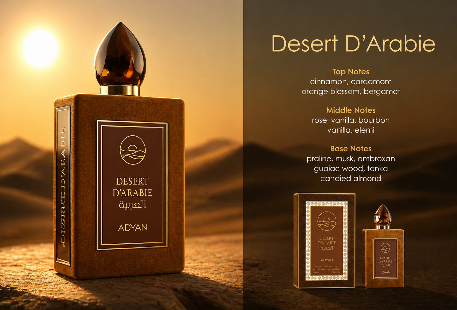 🌵 Desert D’Arabie – 100ml (Parfum)