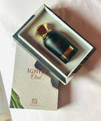 Oud fragrance by Ahmed Al Maghribi, lasting 12+ hours