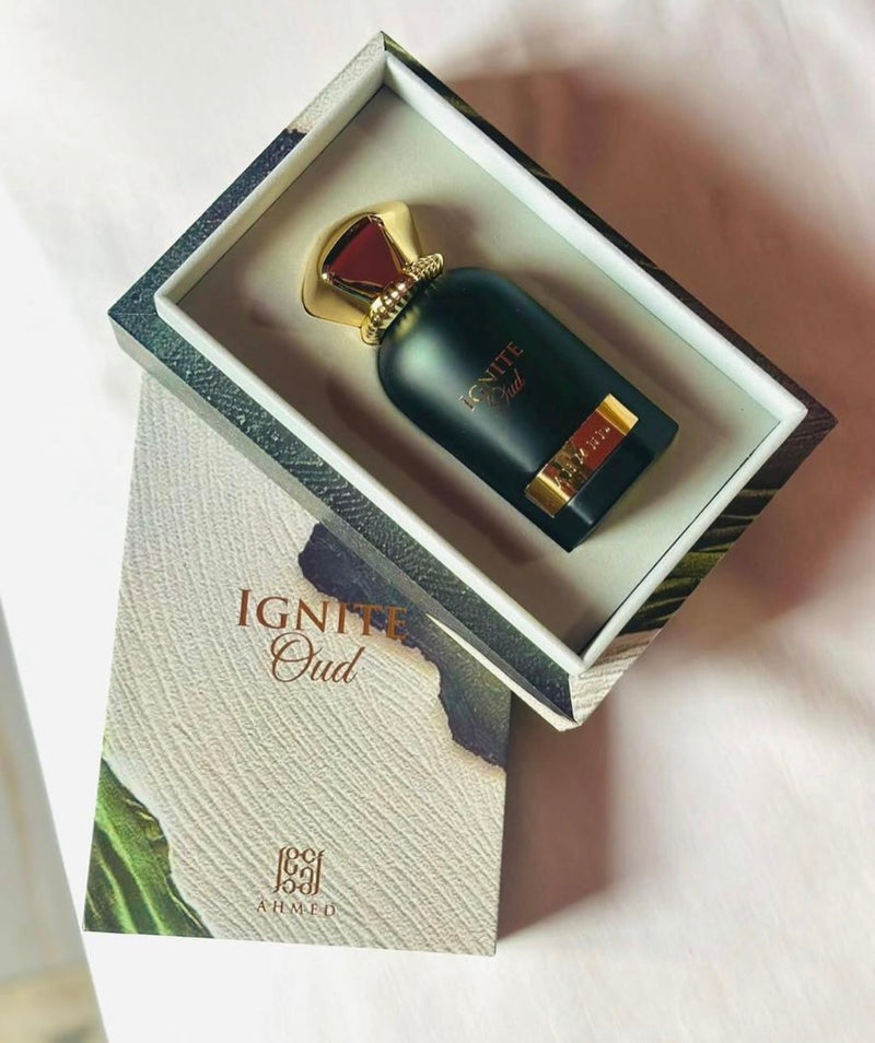 Ignite Oud – Long Lasting Fragrance (12+ Hours) by Ahmed Al Maghribi