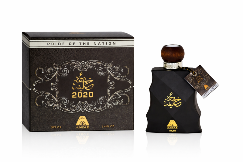 Oudh Khalifa Black EDP 100ml – Deep Oud, Long-Lasting Luxury Perfume