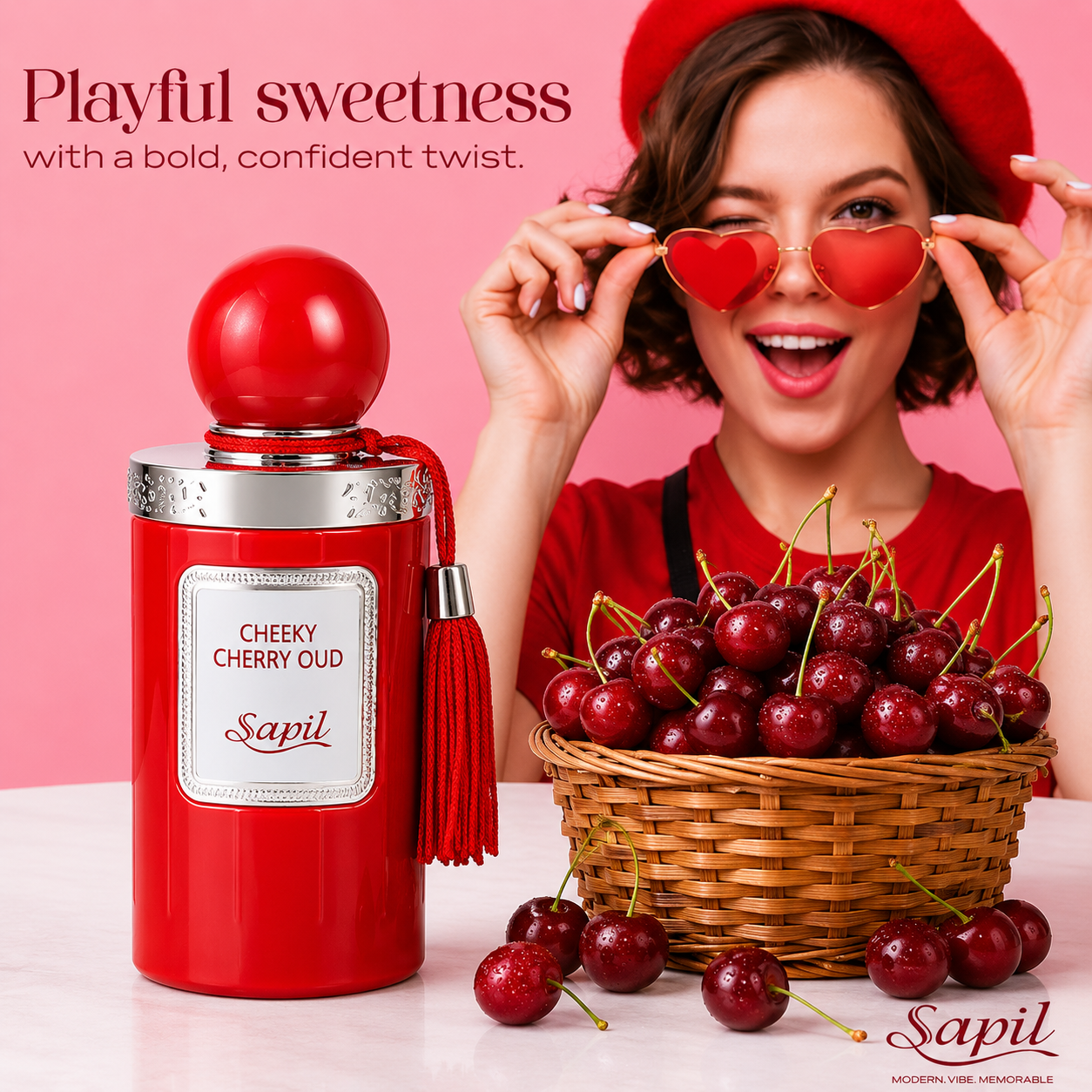 Cheeky Cherry Oud 100ml EDP | Sapil