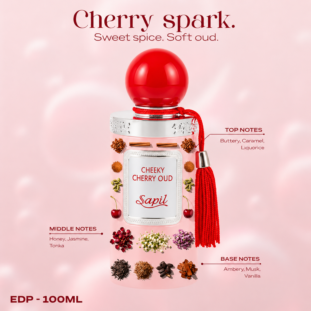 Cheeky Cherry Oud 100ml EDP | Sapil