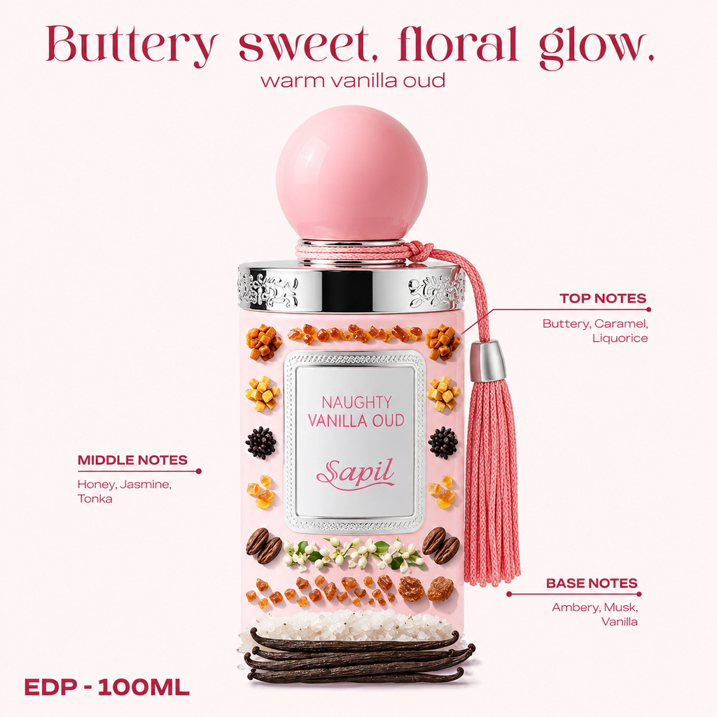 Sapil Naughty Vanilla Oud 100ml EDP