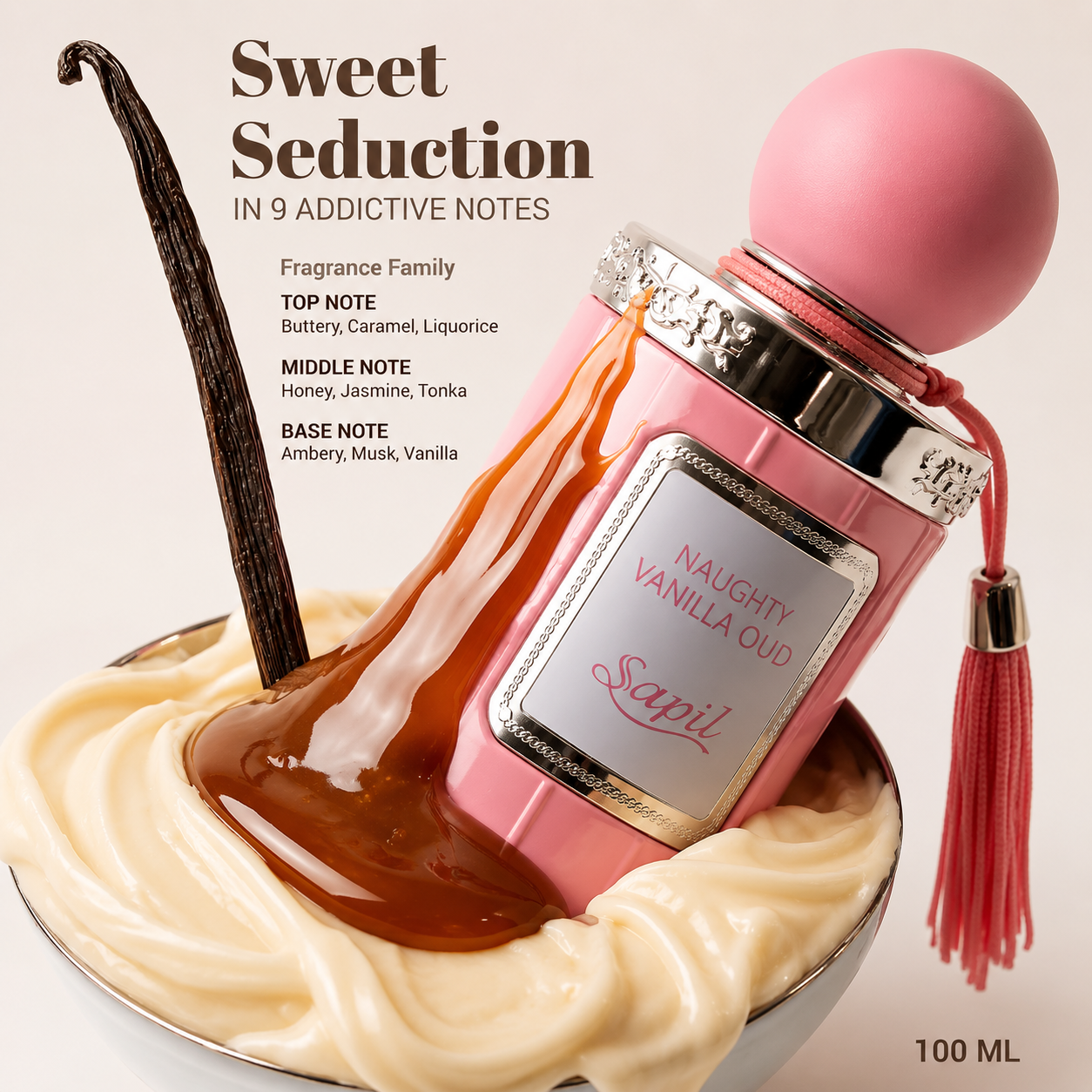 Sapil Naughty Vanilla Oud 100ml EDP