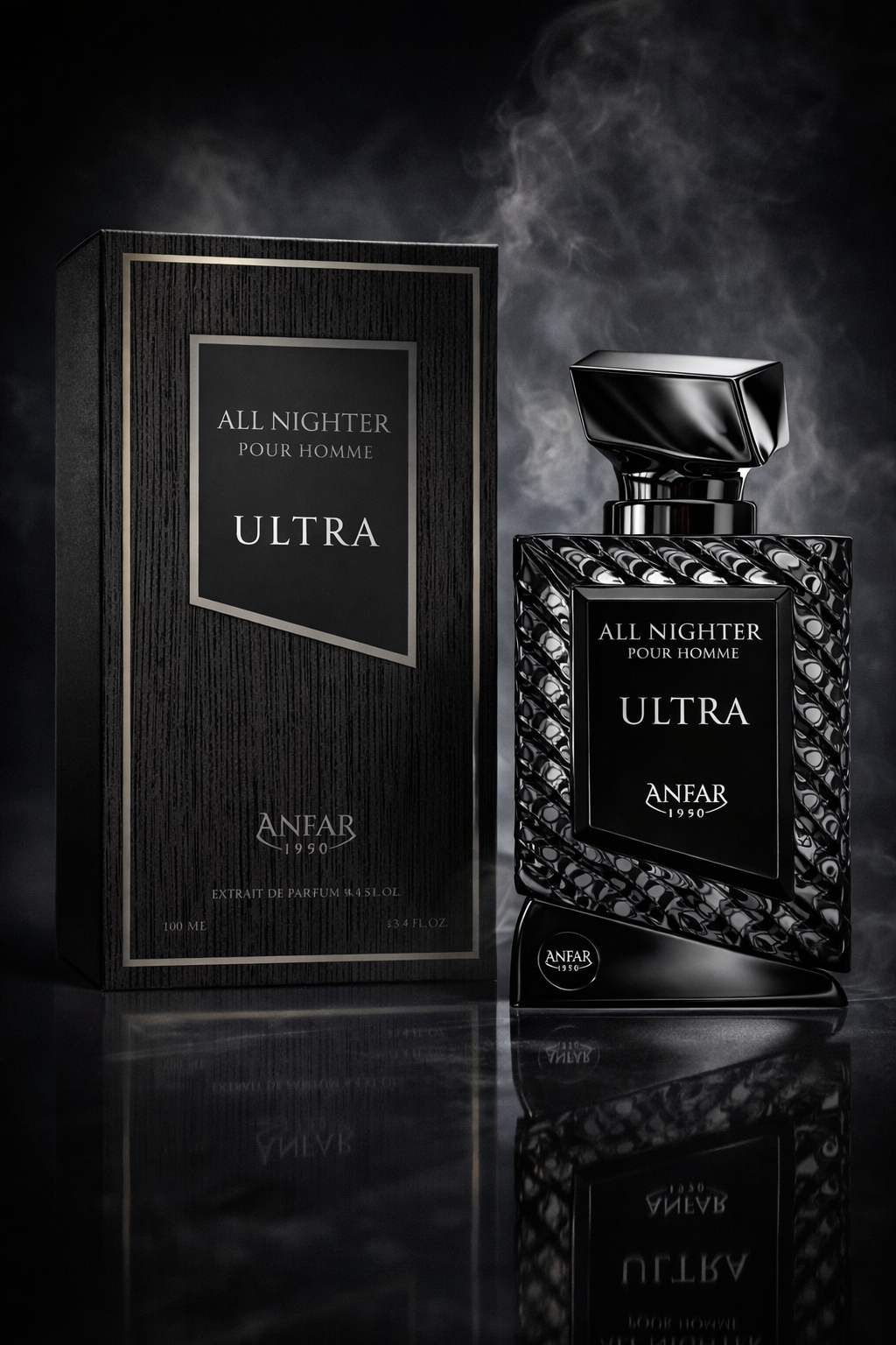 ⚡ All Nighter Ultra – Arabian Oud Perfume (12+ Hours)