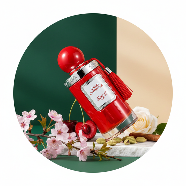 Cheeky Cherry Oud 100ml EDP | Sapil - product-storytelling-v2