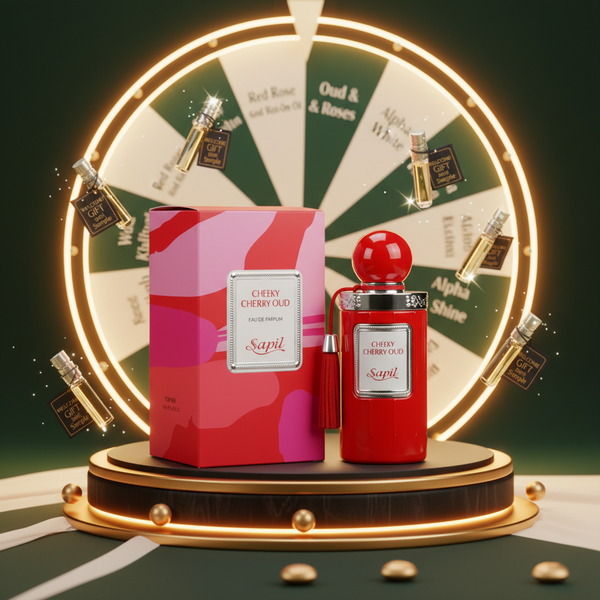Cheeky Cherry Oud 100ml EDP | Sapil - product-storytelling-v2